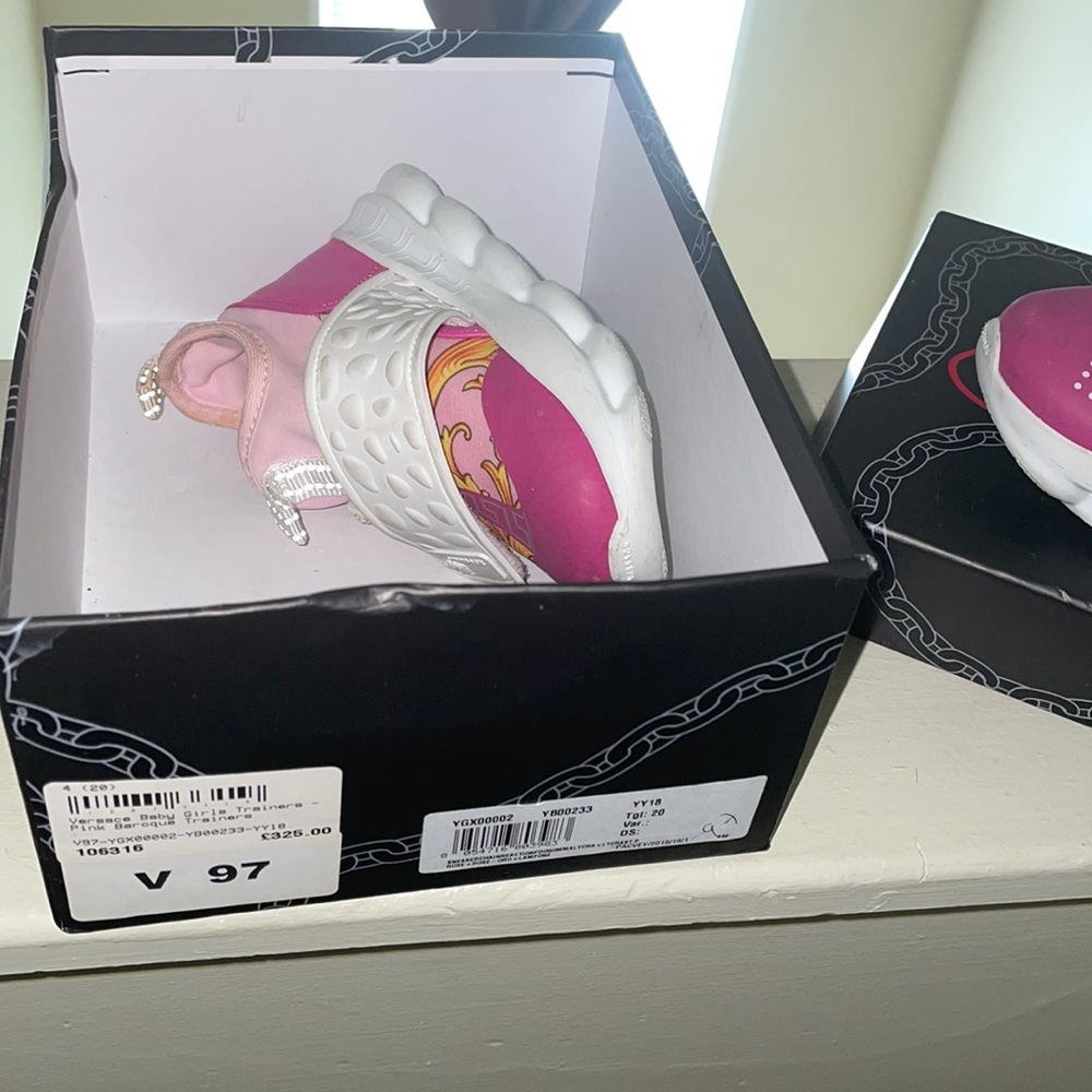 Toddler Versace trainers